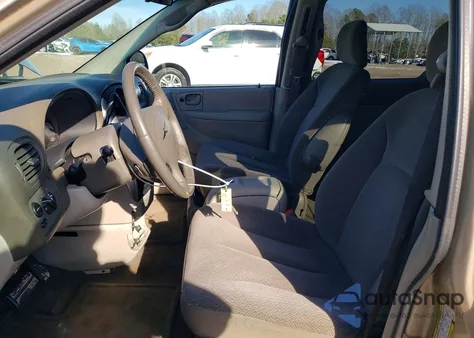 2006 Chrysler Town & Country Touring из США, поврежденный, VIN 2A4GP54LX6R729045